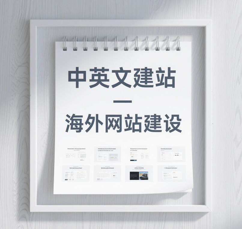 中英文海外网站制作