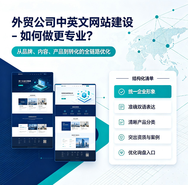 外贸B2B独立站搭建